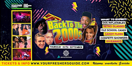 Back to the 90s / 00s - Throwback Rave | Cardiff Freshers 2022