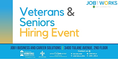 Veterans and Seniors Hiring Event