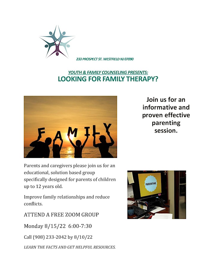 Looking for Family Therapy? image
