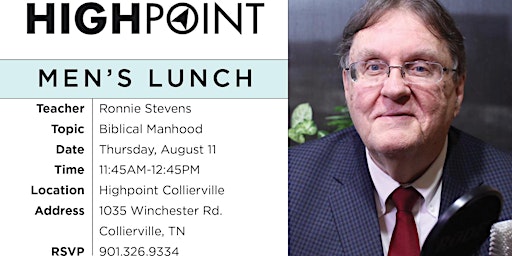 Highpoint Men's Lunch (August 2022)
