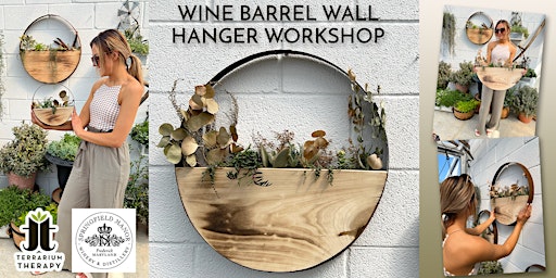 In-Person Wine Barrel Wall Hanger at Springfield Manor!
