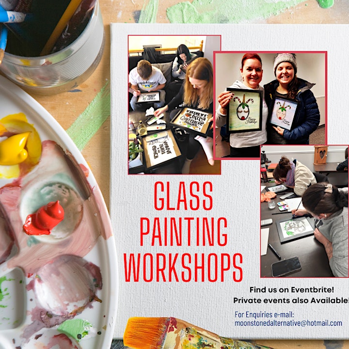 Rude Glass Painting workshop image