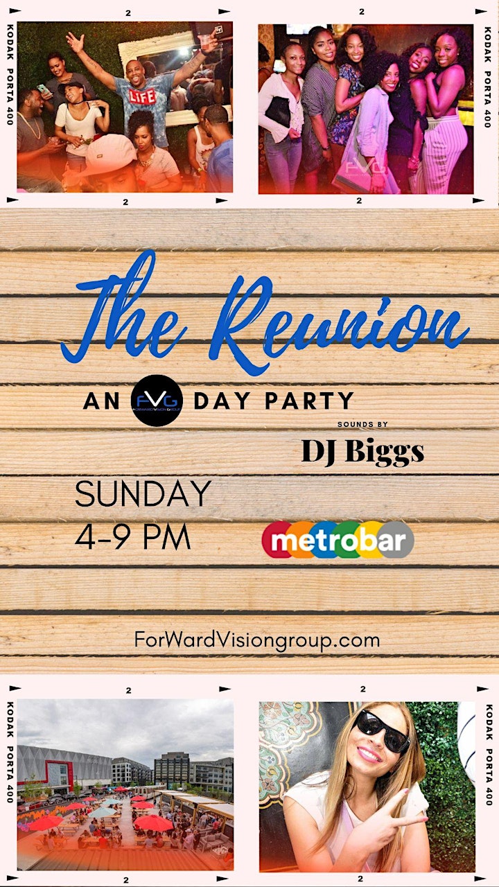 The Reunion ...An FVG Day Party :: Sun. 7/31/22 @MetroBar [DC] image