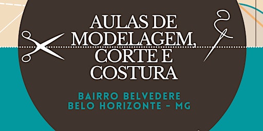 Aula experimental de Corte e Costura no Belvedere - Belo Horizonte - MG