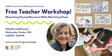 Maximizing Physical Movement While Minimizing Chaos ~ Free Teacher Workshop