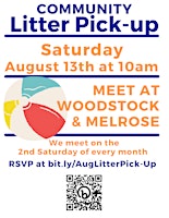 Woodstock Ave Community Litter Pick-up: August 2022
