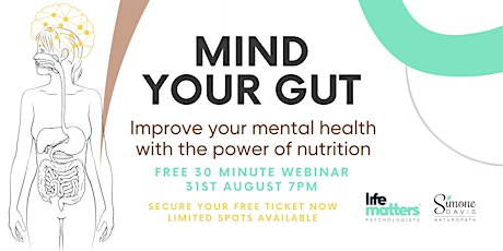 Mind Your Gut - improve your mental health with the power of nutrition