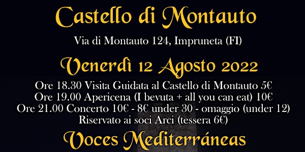 Voces Mediterráneas - Castello di Montauto