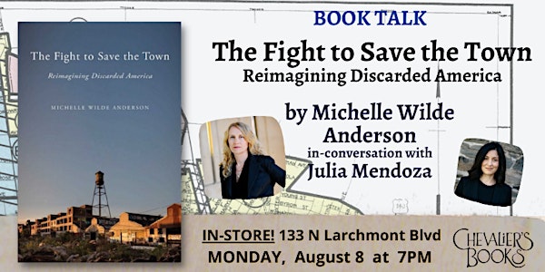 Book Talk! The Fight to Save the Town by Michelle Wilde Anderson