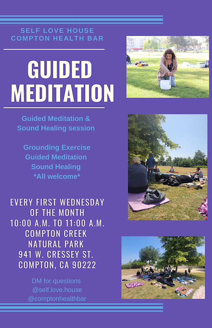 Guided Meditation & Sound Healing image