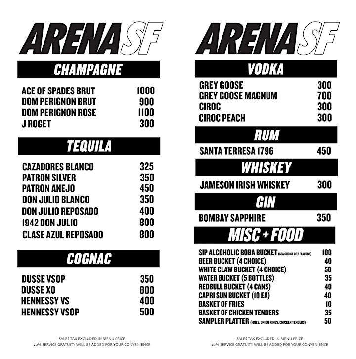 Arena SF 2.0: SATURDAY SLAPS | 21+ image