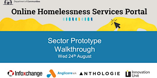 Online Homelessness Services Portal - Sector Prototype Walkthrough