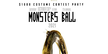 MONSTERS BALL | Halloween Costume Party Saturday OCT 29th @ Grooves