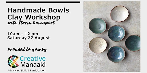 Handmade Clay Bowls Workshop