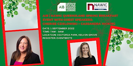 AIB | NAWIC QLD Breakfast Event @ Victoria Park Garden Marquee