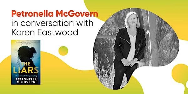 Author event: Petronella McGovern in conversation with Karen Eastwood