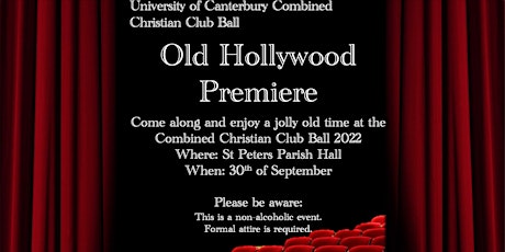 University of Canterbury Combined Christian Club Ball