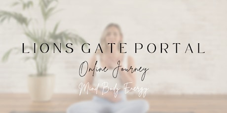 Lions Gate Portal - Three Part Online Event