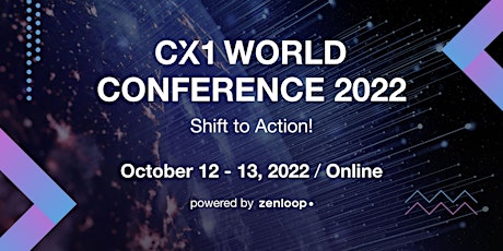 Hauptbild für CX1 WORLD CONFERENCE 2022