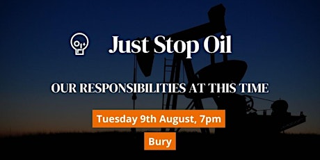 Our Responsibilities At This Time - Bury