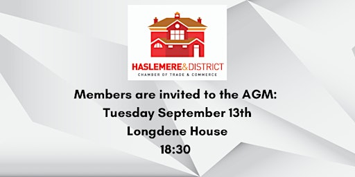 Haslemere and District Chamber of Commerce AGM