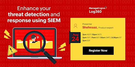 Enhance your threat detection and response using SIEM