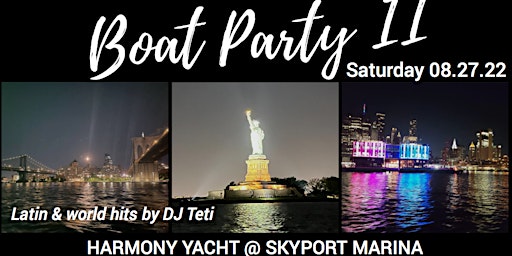 BOAT PARTY II in NYC
