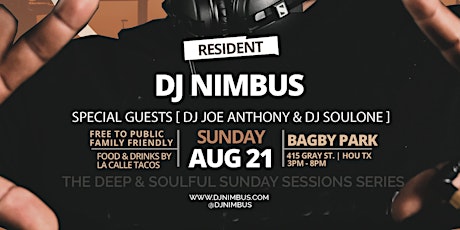 Exposure - The Deep & Soulful Sunday Sessions @ Bagby Park