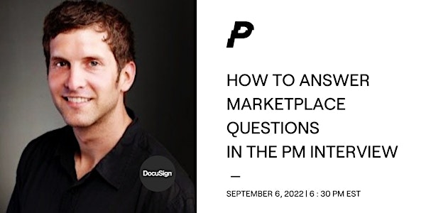 How to Answer Marketplace Questions in the PM Interview