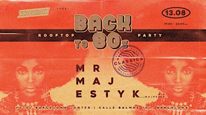 Throwback Rooftop Party pres: Back to 80'