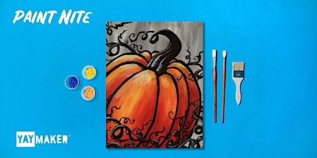 Virtual: Paint Nite: Pumpkin Vines
