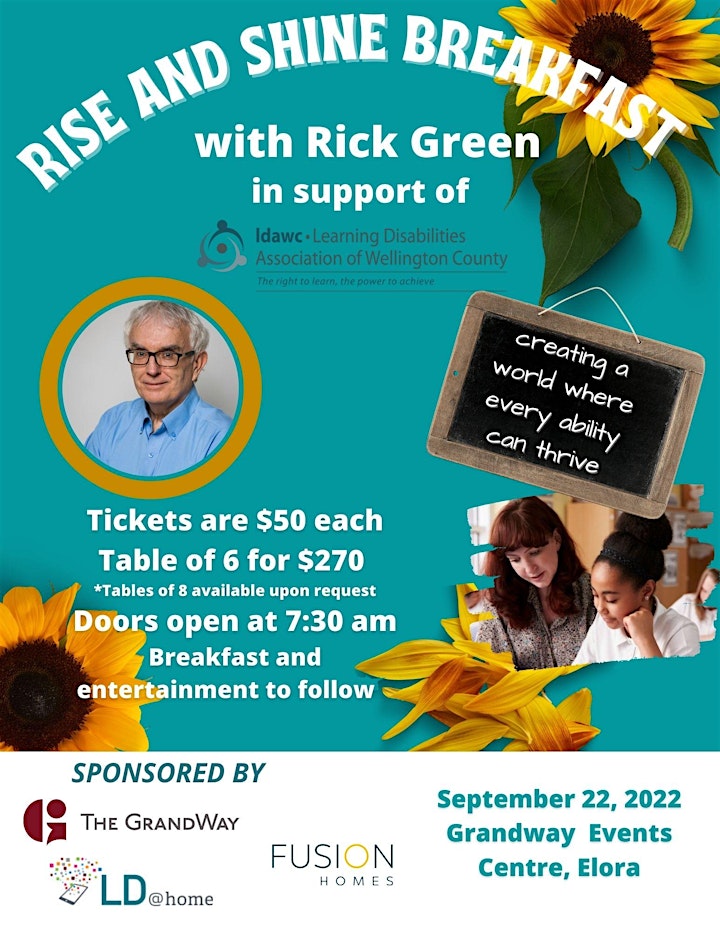 Rise and Shine with Rick Green.	   Discover the power  of ADHD! image