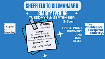 Children's Hospital Charity Evening - Sheffield to Kilimanjaro