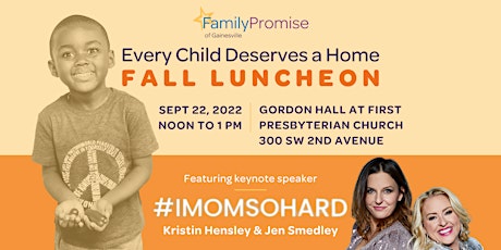 Every Child Deserves A Home Fall Luncheon