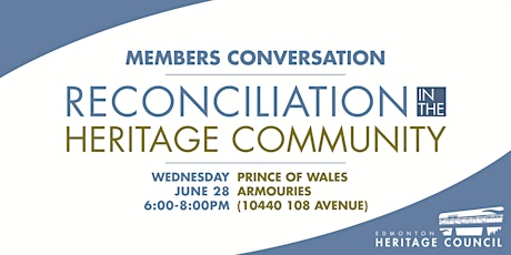 Reconciliation in the Heritage Community primary image