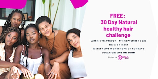 Free 30-Day Healthy Natural Hair Challenge!