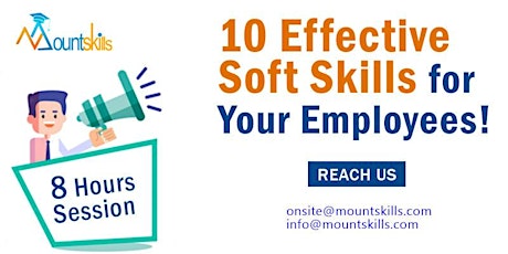 10 Effective Soft Skills for Your Employees! 1 Day On-Site Training!