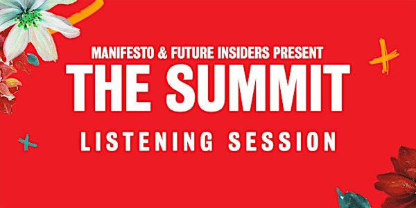 Manifesto and Future Insiders Present: MNFSTO Sounds Listening Session