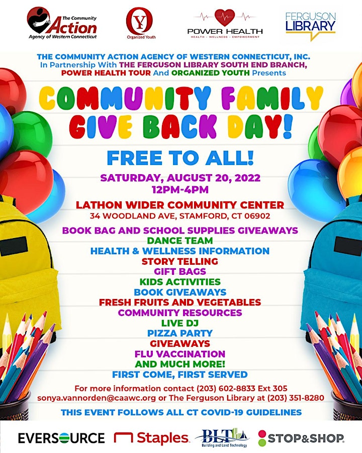 Community Family Give Back Day image
