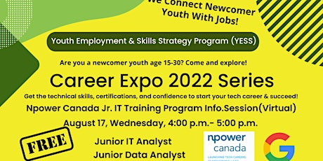 2022 Career Expo Series, Npower Canada Jr. IT Training Program Info Session