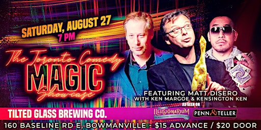 The Comedy Magic Showcase - One night only in Bowmanville