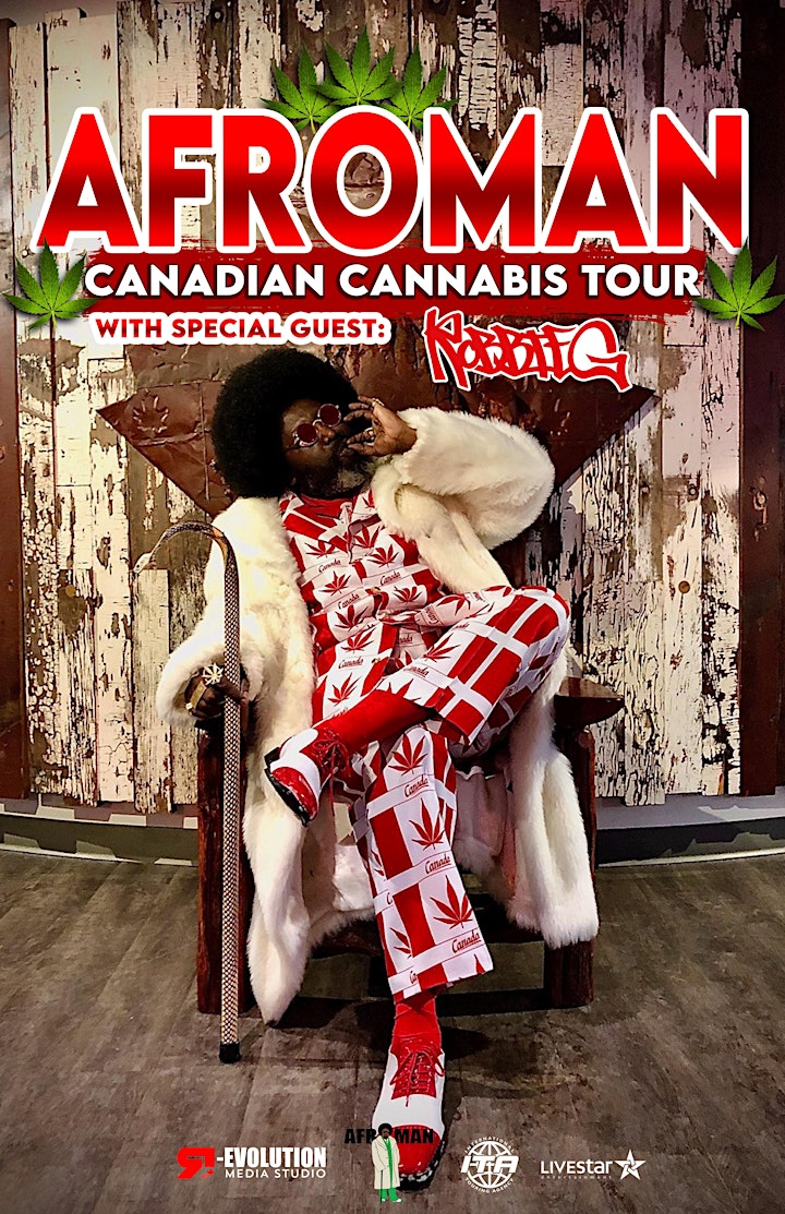 AFROMAN--CANADIAN CANABIS TOUR image