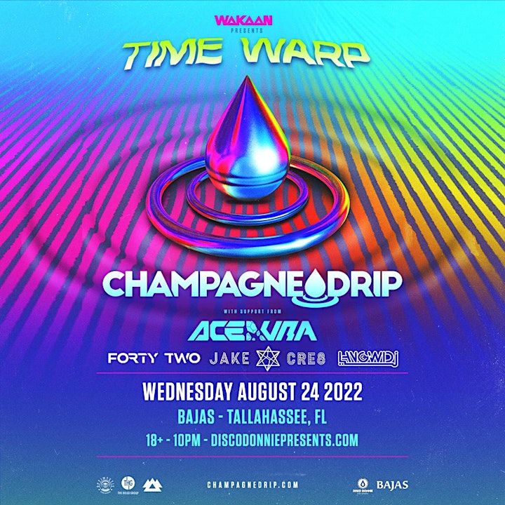 Wakaan presents Time Warp Tour Feat. Champagne Drip image