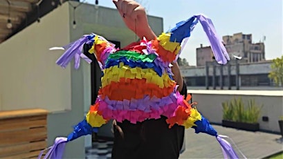 Design your own cute colorful pinata in Mexican style