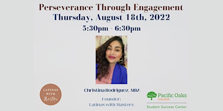Perseverance Through Engagement - featuring Christina Rodriguez
