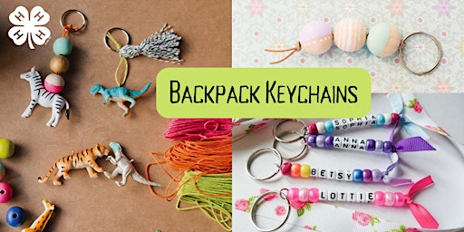 Backpack Keychains - Taylor County 4-H