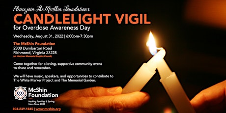 Candlelight Vigil for Overdose Awareness Day