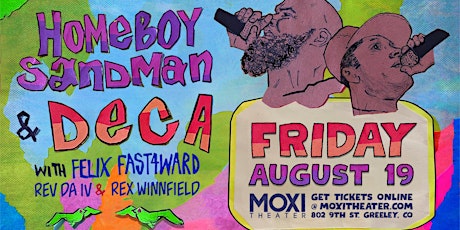 DECA + Homeboy Sandman with Felix Fast4ward + Rev da IV + Rex Winnfield