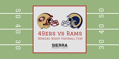 Monday Night Football SF 49ers against LA Rams