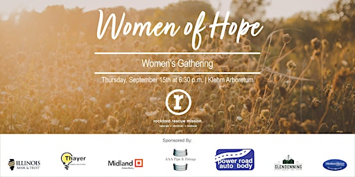 Women Of Hope - Rockford Rescue Mission Women's Gathering